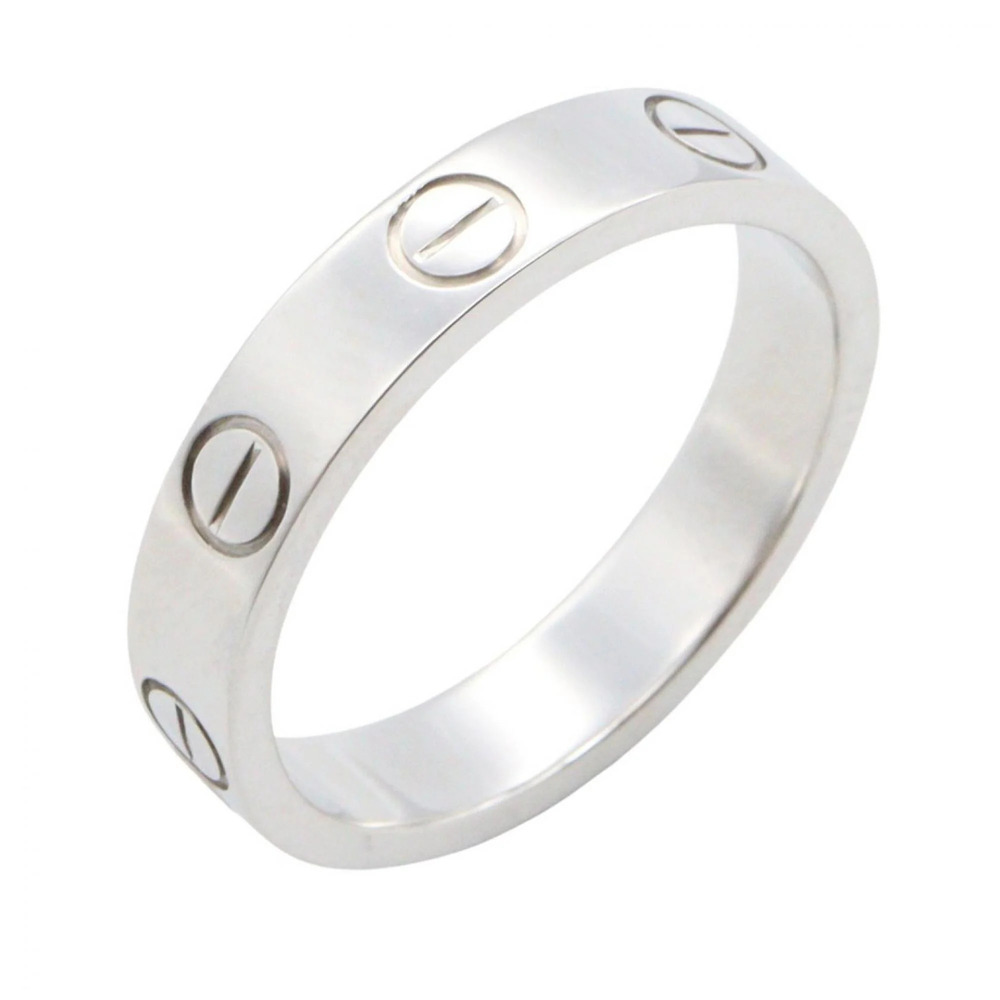 CARTIER Authentic 18k Silver Love Ring
